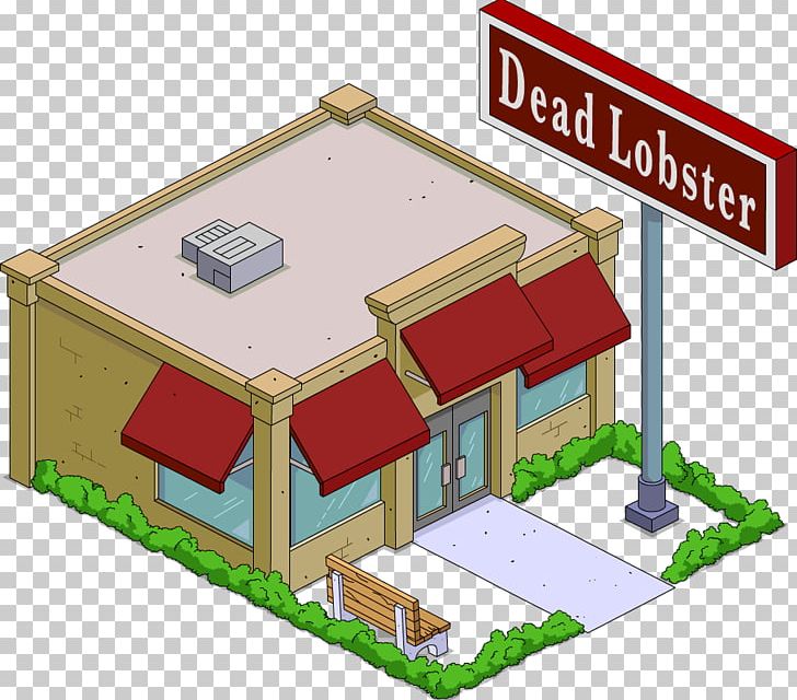 The Simpsons: Tapped Out Gary Chalmers Death Springfield Restaurant PNG, Clipart, 22 For 30, Building, Crab Meat, Death, Facade Free PNG Download