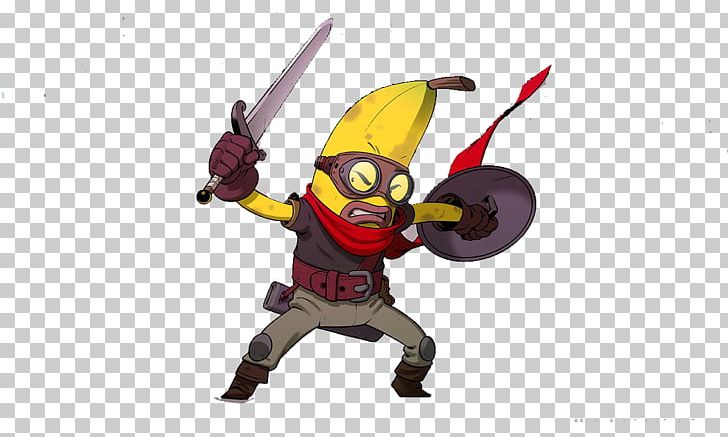 Knight Jump Cartoon Banana PNG, Clipart, American, American Comics, Banana Chips, Banana Leaf, Banana Leaves Free PNG Download