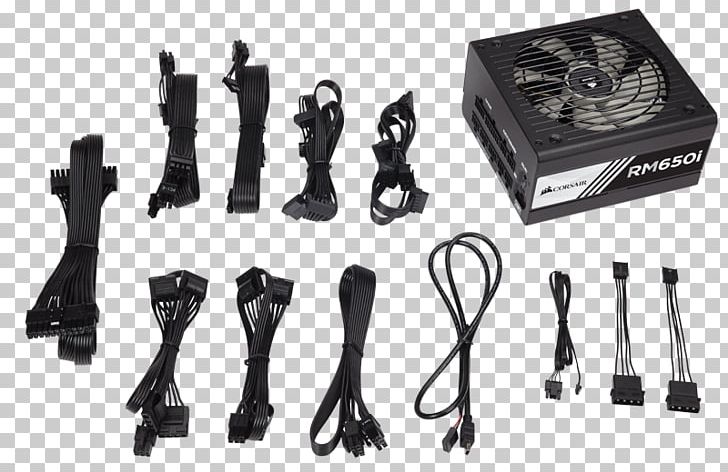 Power Supply Unit AC Adapter 80 Plus Power Converters CORSAIR Enthusiast Gold Series RM650i PNG, Clipart, 80 Plus, Ac Adapter, Atx, Camera Accessory, Computer Free PNG Download
