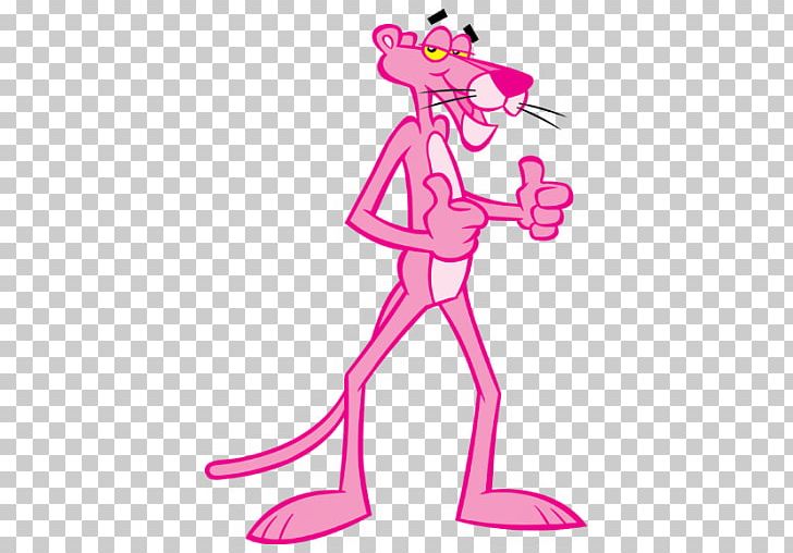 The Pink Panther Winks Sticker  Drawing cartoon characters, Old cartoon  characters, Cartoon drawings