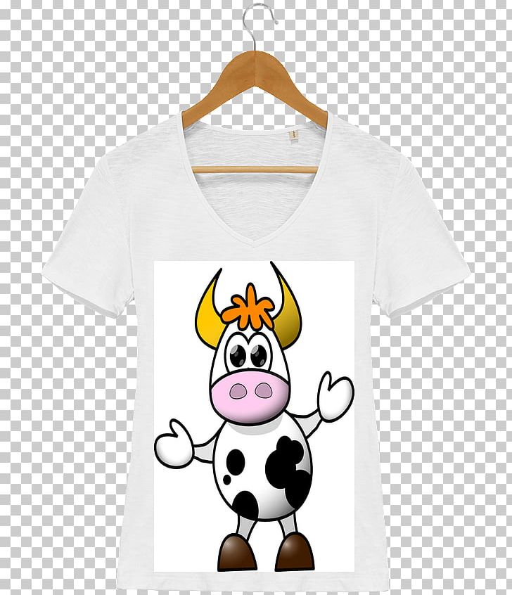 T-shirt Panda Cow Drawing Cartoon PNG, Clipart, Cartoon, Cattle, Clothing, Drawing, Happy Cow Free PNG Download