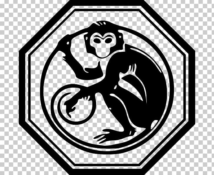 Monkey Chinese Zodiac Chinese New Year Snake PNG, Clipart, Animals, Area, Art, Astrological Sign, Black Free PNG Download