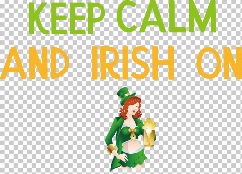 Saint Patrick Patricks Day Keep Calm And Irish PNG, Clipart, Behavior, Character, Happiness, Human, Meter Free PNG Download
