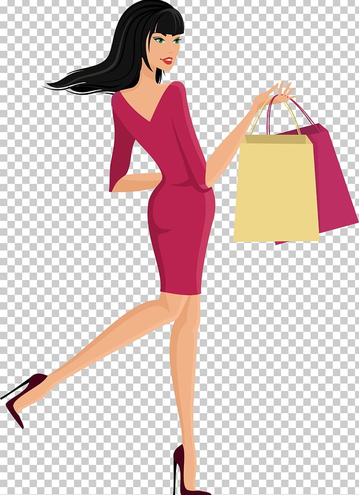 Stock Photography Shopping Stock Illustration PNG, Clipart, Business Woman, Cartoon, Cartoon Characters, Coffee Shop, Fashion Free PNG Download