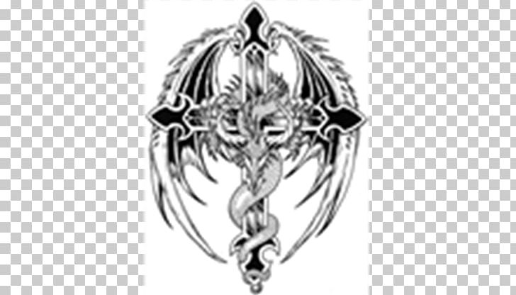 Christian Cross Tattoo Celtic Cross Dragon PNG, Clipart, Black And White, Body Jewelry, Celtic Cross, Celtic Knot, Celts Free PNG Download