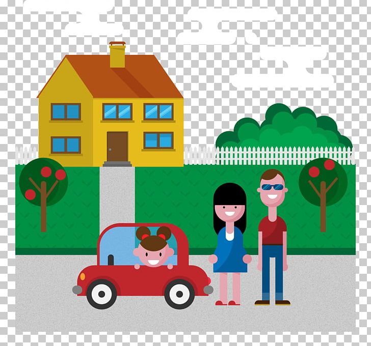 Euclidean Family Child House PNG, Clipart, Apartment House, Area, Art, Cartoon, Cartoon House Free PNG Download