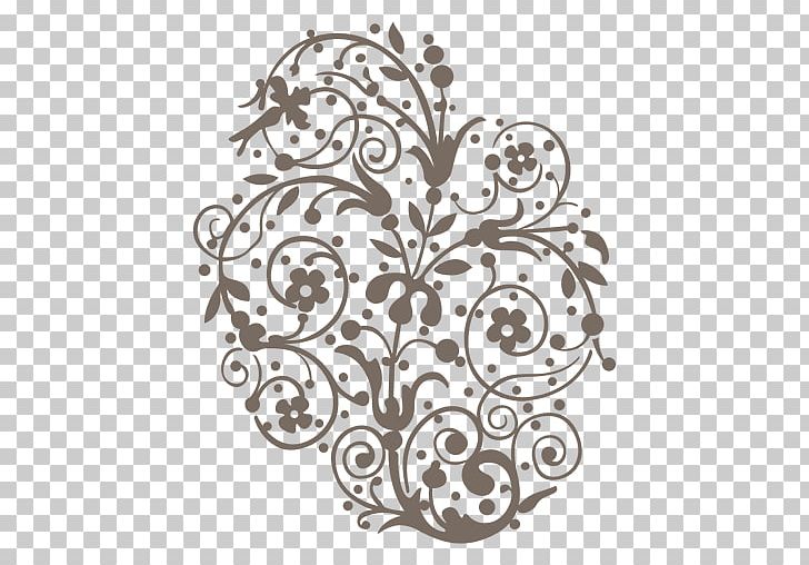 Flower Pattern PNG, Clipart, Area, Art, Black And White, Circle, Curly Free PNG Download