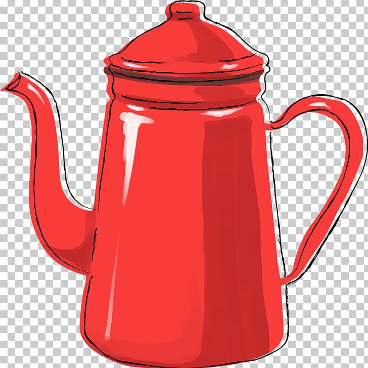 Jug Kettle Teapot Mug PNG, Clipart, Jug, Kettle, Mug, Red, Serveware Free PNG Download