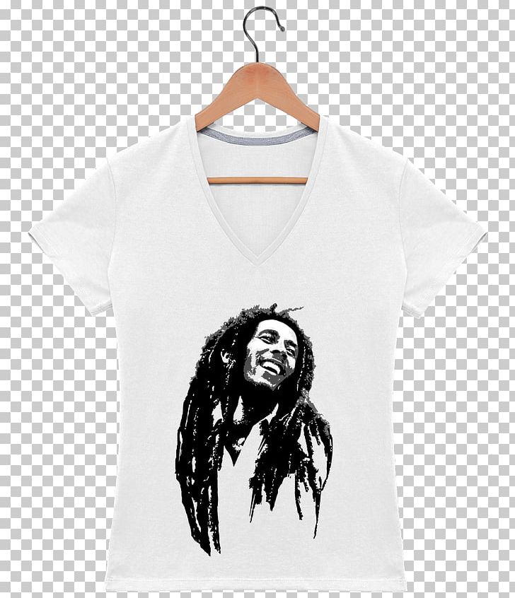 T-shirt Hoodie Lively Up One Love/People Get Ready Woman PNG, Clipart, Bib, Black, Black And White, Bluza, Bob Marley Free PNG Download