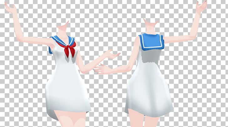 Sailor Dress Shoulder Uniform MikuMikuDance PNG, Clipart, Arm, Clothing, Deviantart, Dress, Finger Free PNG Download