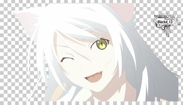 Monogatari Series Anime Catgirl Art Nisemonogatari PNG, Clipart, Black, Black Hair, Cartoon, Chibi, Eye Free PNG Download