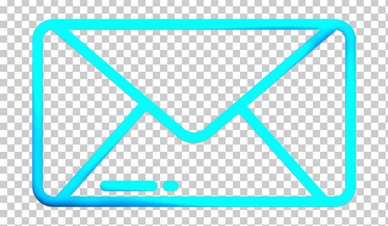 UI Icon Mail Icon PNG, Clipart, Aqua, Azure, Blue, Electric Blue, Line Free PNG Download