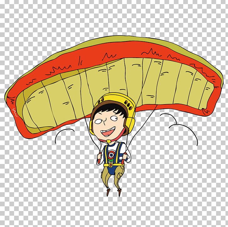 Parachute Parachuting Cartoon Illustration PNG, Clipart, Animation, Baby Boy, Balloon, Boy Cartoon, Boy Hair Wig Free PNG Download