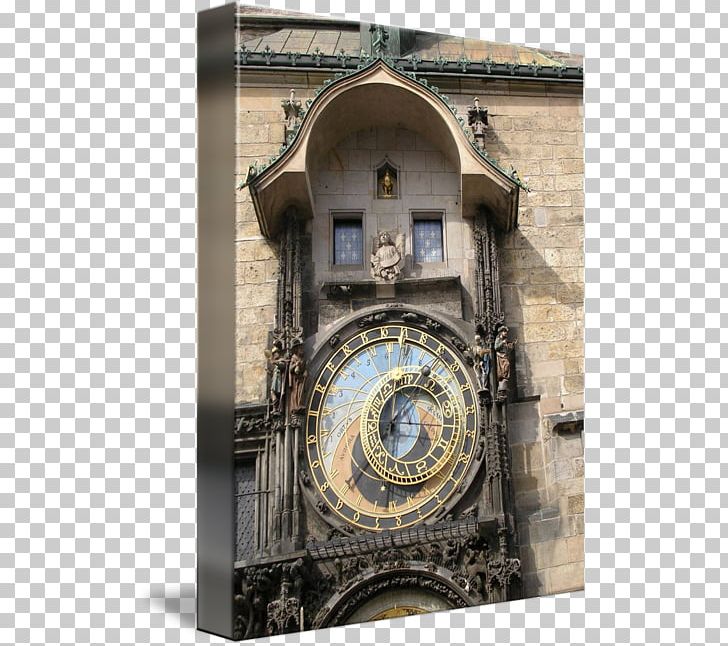 Prague Astronomical Clock Clock Tower Middle Ages Gallery Wrap PNG, Clipart, Architecture, Art, Building, Canvas, Clock Free PNG Download