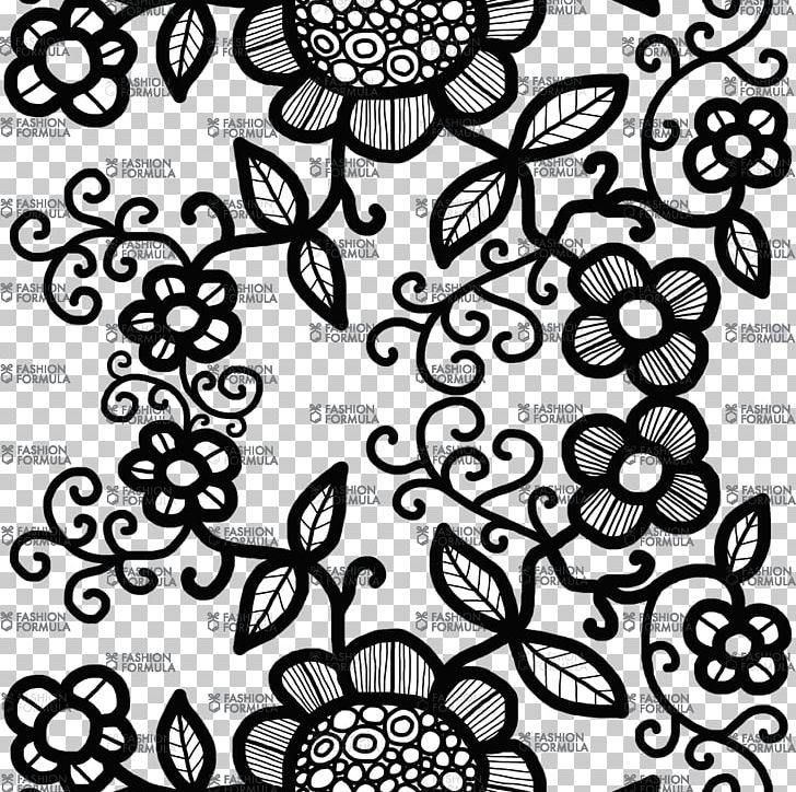 Floral Design Line Drawing Pattern PNG, Clipart, Appear, Art, Black, Black And White, Black M Free PNG Download