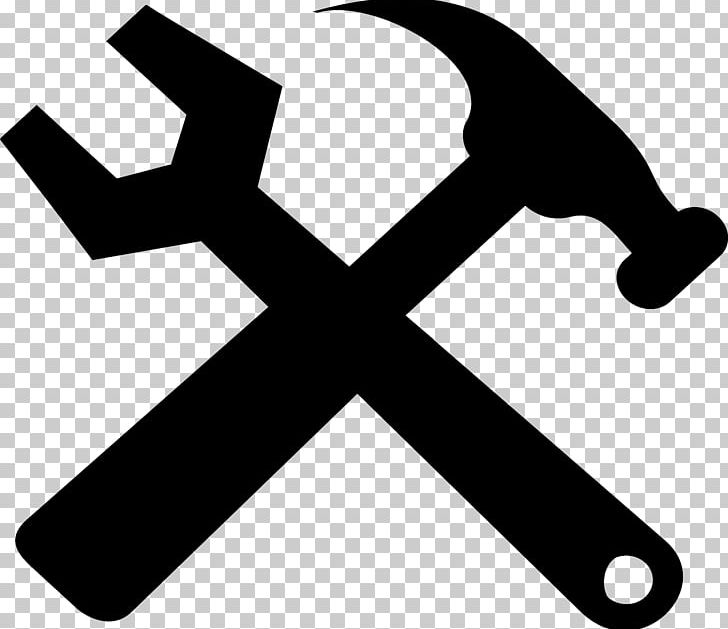 Spanners Hammer Tool Pipe Wrench PNG, Clipart, Adjustable Spanner, Angle, Black And White, Computer Icons, Cross Free PNG Download