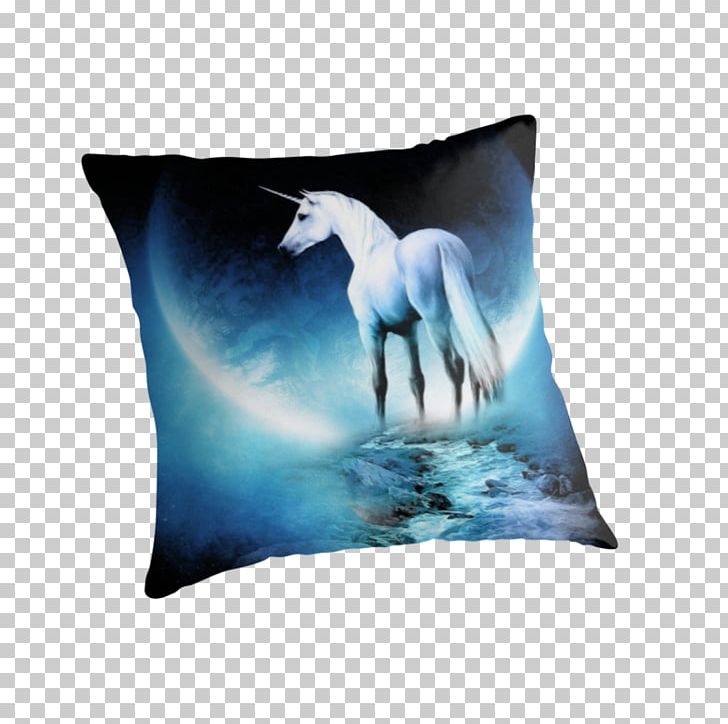 Unicorn Desktop Legendary Creature Computer PNG, Clipart, Aspect Ratio, Blue, Computer, Computer Monitors, Cushion Free PNG Download