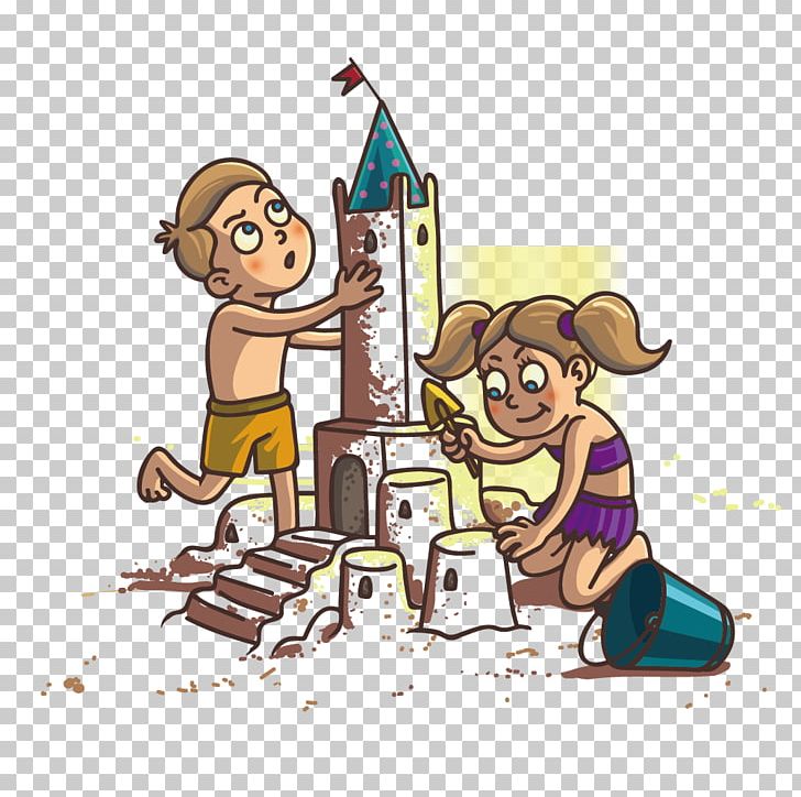 Child Sand Art And Play Castle Illustration PNG, Clipart, Activity, Art, Beach, Beaches, Beach Party Free PNG Download