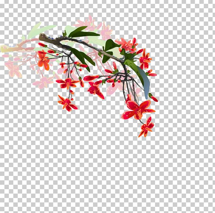 Chinese New Year Party Flower PNG, Clipart, Branch, Chinese Style, Elements Vector, Flower Arranging, Flowers Free PNG Download