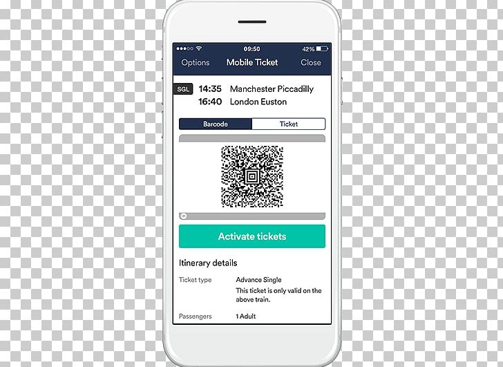 Trainline Electronic Ticket Train Ticket PNG Clipart Airline Ticket