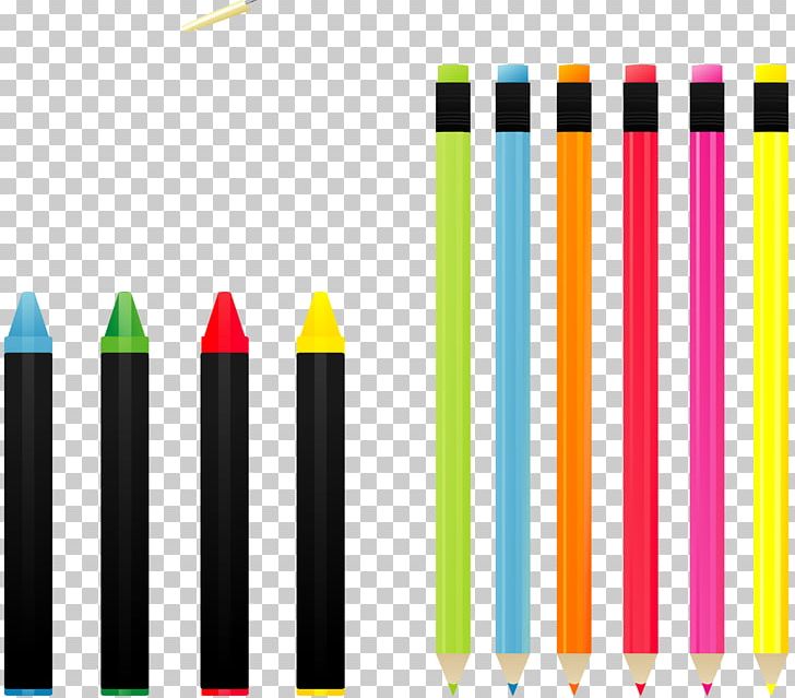 Crayon Colored Pencil Euclidean PNG, Clipart, Adobe Illustrator, Color, Colored Vector, Colorful Background, Color Pencil Free PNG Download