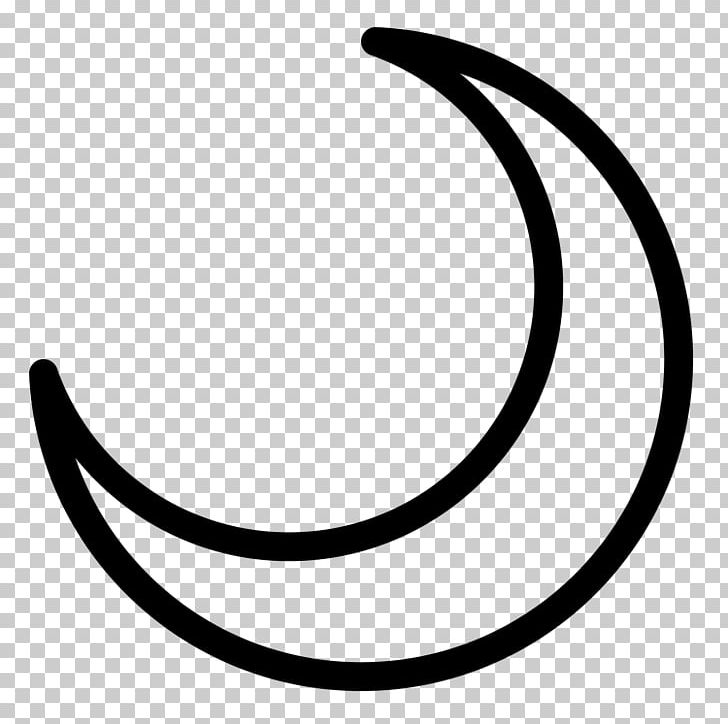 Crescent New Moon Lunar Phase PNG, Clipart, Black And White, Circle, Computer Icons, Crescent, Crescent Moon Free PNG Download