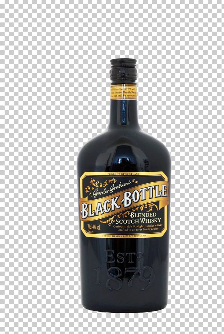 Liqueur Wine Scotch Whisky Whiskey Black Bottle PNG, Clipart, Alcohol By Volume, Alcoholic Beverage, Beer, Black Bottle, Bottle Free PNG Download