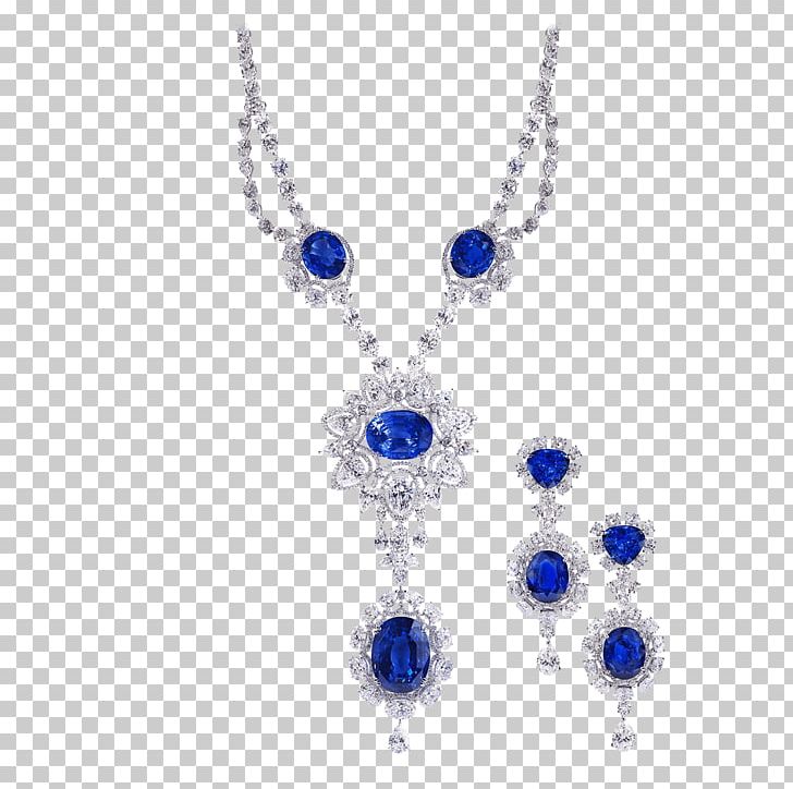 Sapphire Earring Necklace Jewellery Gemstone PNG, Clipart, Bespoke, Blue, Body Jewelry, Bracelet, Charms Pendants Free PNG Download