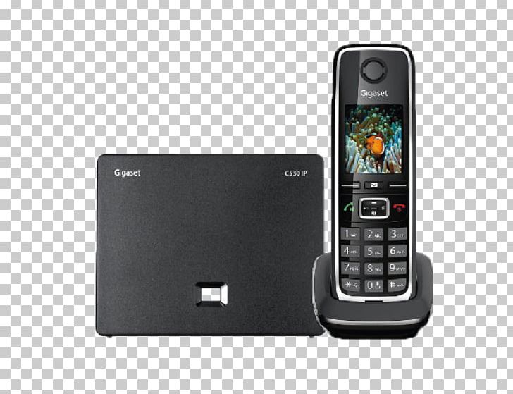 Gigaset Communications Gigaset C530 Cordless Telephone Digital Enhanced Cordless Telecommunications Voice Over IP PNG, Clipart, Cellular Network, Communication , Electronic Device, Electronics, Gadget Free PNG Download