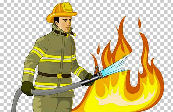 Firefighter Illustration PNG, Clipart, Cartoon, Construction Worker, Control, Engineer, Fighting Free PNG Download