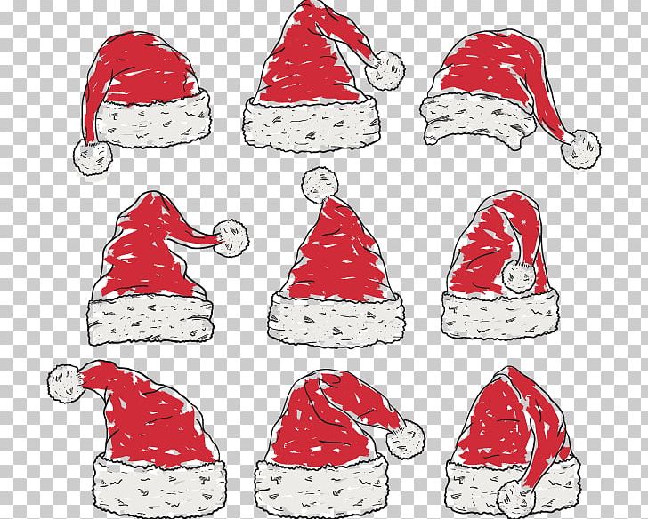 Santa Claus Christmas Ornament Hat Color PNG, Clipart, Christmas Decoration, Christmas Frame, Christmas Lights, Christmas Vector, Color Free PNG Download