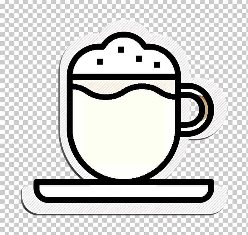 Food And Restaurant Icon Cappuccino Icon Coffee Shop Icon PNG, Clipart, Cappuccino Icon, Cartoon, Coffee Shop Icon, Coloring Book, Drinkware Free PNG Download