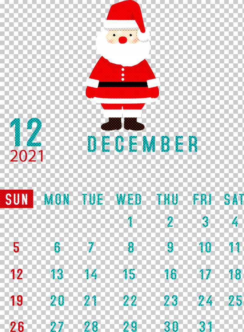 December 2021 Printable Calendar December 2021 Calendar PNG, Clipart, Behavior, Calendar System, Character, Christmas Day, December 2021 Calendar Free PNG Download
