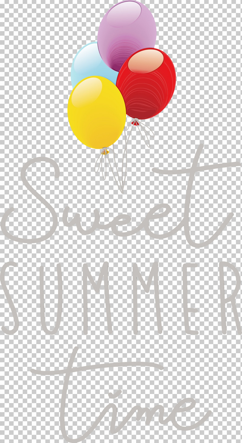 Yellow Balloon Meter PNG, Clipart, Balloon, Meter, Paint, Summer, Watercolor Free PNG Download