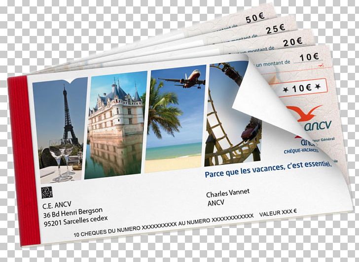 Chèque-vacances Cheque Comité D'entreprise Tourisme Social Civil Service PNG, Clipart,  Free PNG Download