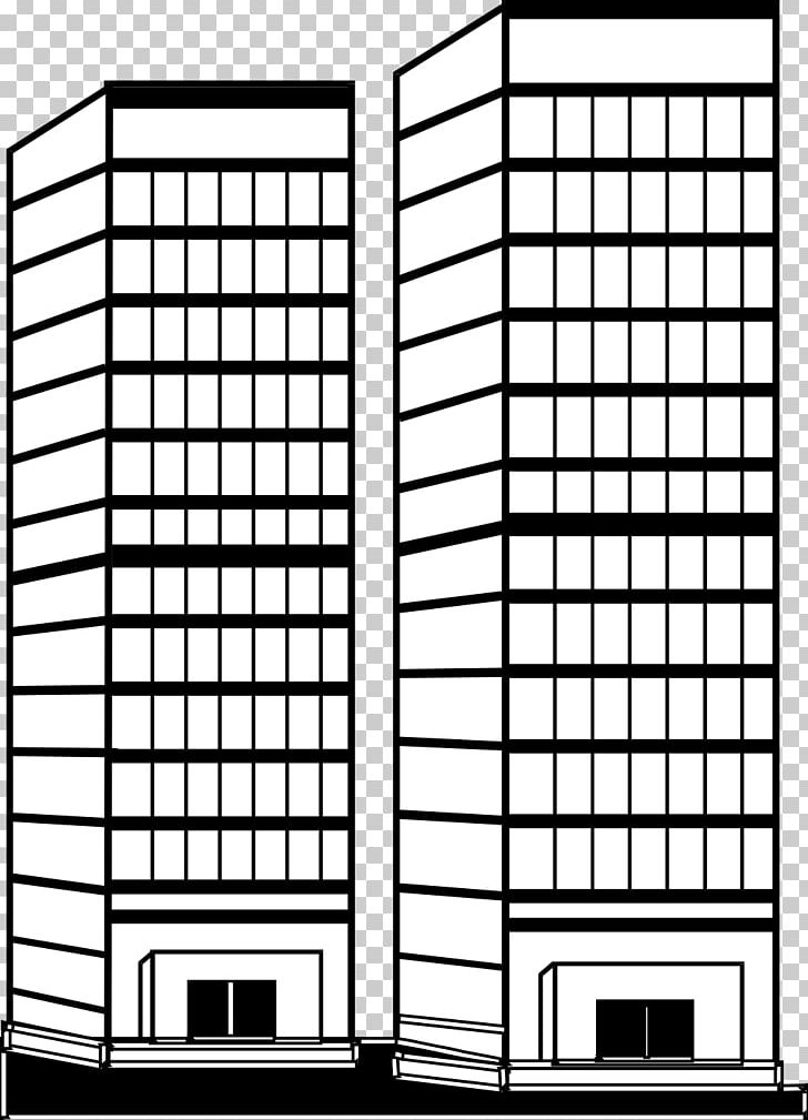 Building Skyscraper Apartment PNG, Clipart, Angle, Architecture, Area, Black, Black And White Free PNG Download