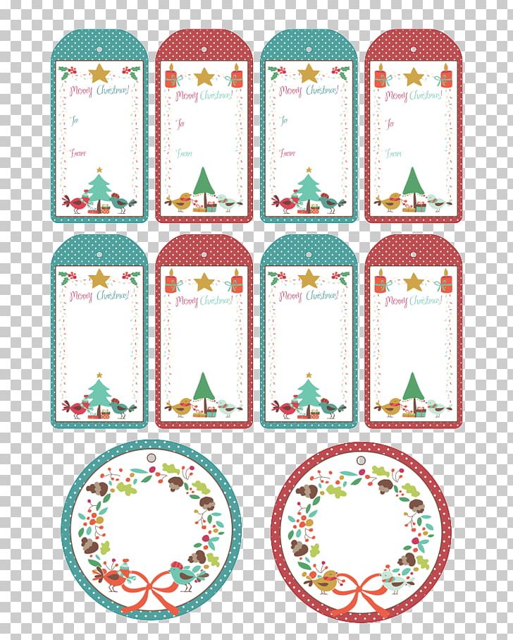 Christmas Label Paper Gift Santa Claus PNG, Clipart, Area, Christmas, Christmas Card, Christmas Tree, Free Tag Free PNG Download