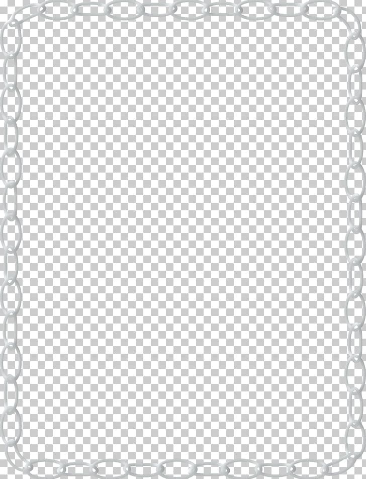 Borders And Frames Chain Frames PNG, Clipart, Area, Bicycle Chains, Black, Black And White, Body Jewelry Free PNG Download