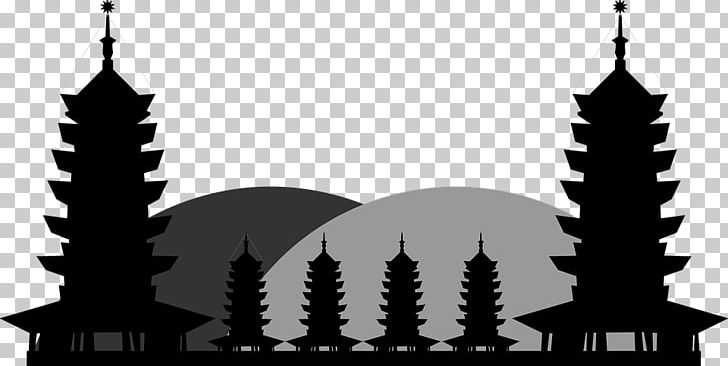 China Chinese Pagoda PNG, Clipart, Black And White, Building, China, Chinese Dragon, Chinese Pagoda Free PNG Download