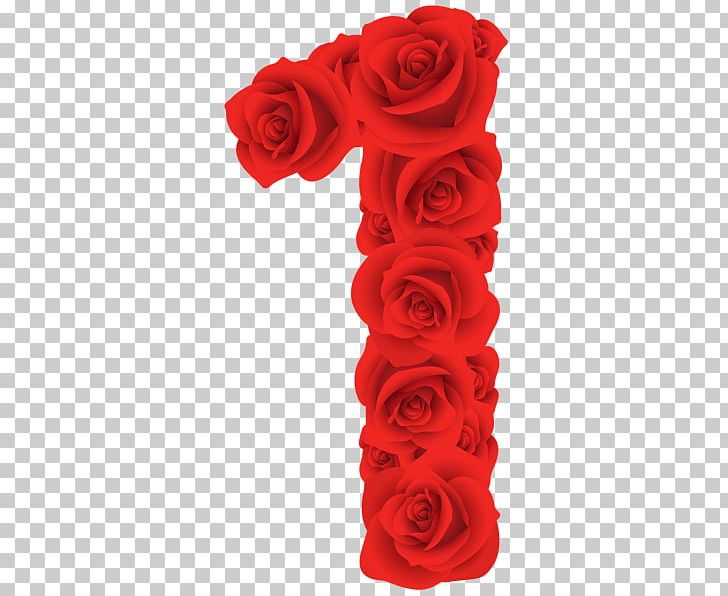 Red Roses One Number PNG, Clipart, Miscellaneous, Red Roses Numbers Free PNG Download