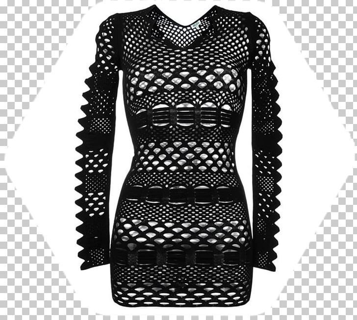 Yarn Sleeve Lace Knitting Dress PNG, Clipart, Black, Black And White, Clothing, Cocktail Dress, Cotton Yarn Free PNG Download