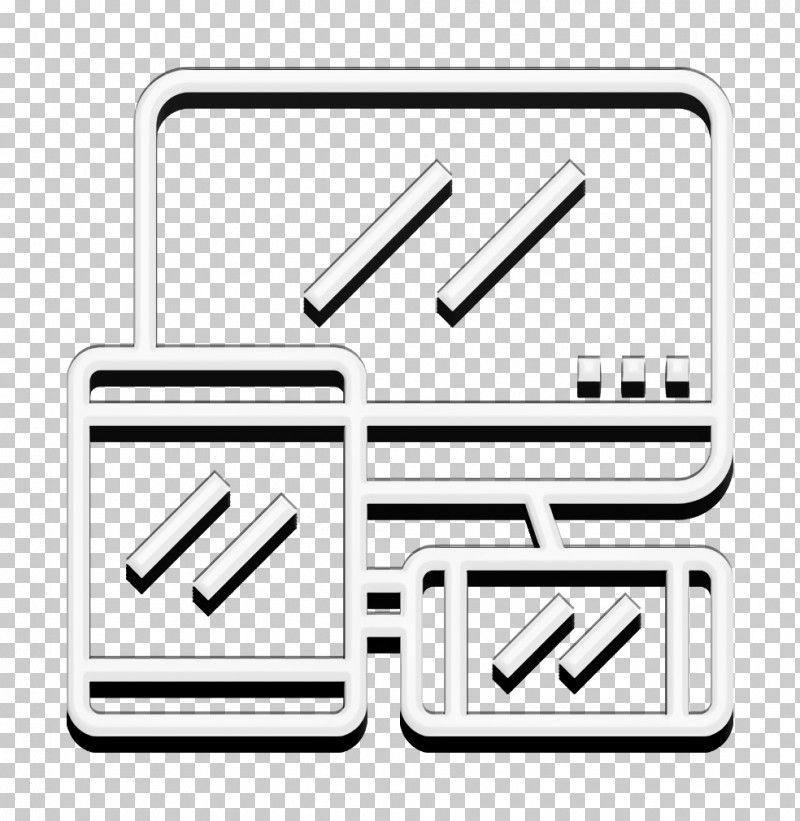 Tablet Icon Responsive Icon Web Design Icon PNG, Clipart, Black, Black And White, Chemical Symbol, Chemistry, Line Free PNG Download