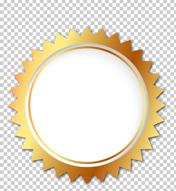 Promotions Golden Gradient Sawtooth PNG, Clipart, Advertising, Badge, Business, Certification, Circle Free PNG Download