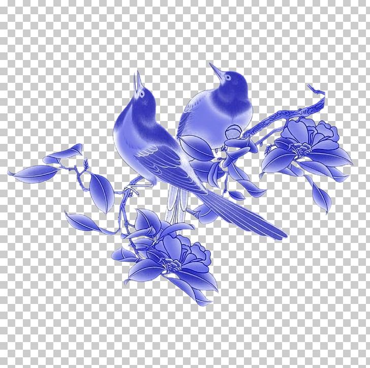 Blue And White Pottery PNG, Clipart, Animals, Art, Blue, Cartoon Sparrow, Ceramic Glaze Free PNG Download