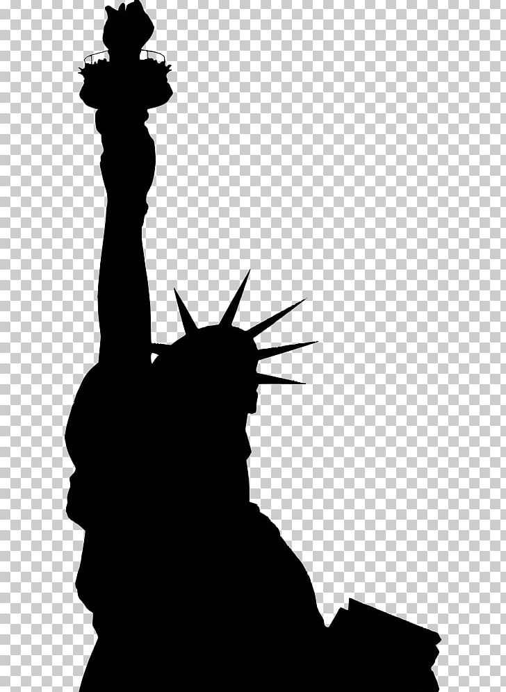 Statue Of Liberty Silhouette Photography PNG, Clipart, Black And White, Drawing, Fictional Character, Hand, Landmark Free PNG Download
