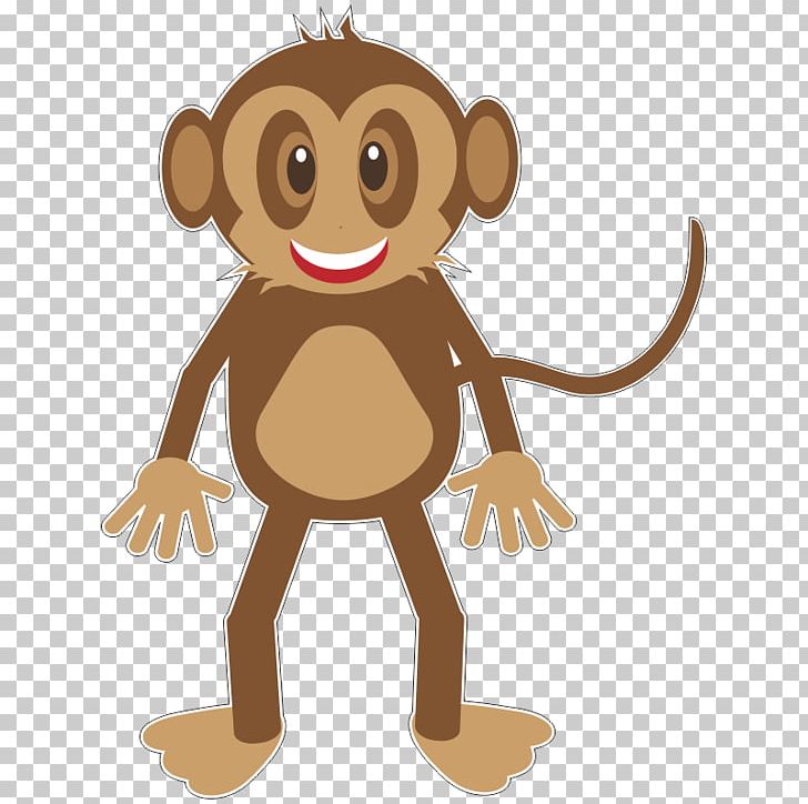 Monkey Primate Ape PNG, Clipart, Animals, Ape, Carnivoran, Cartoon, Drawing Free PNG Download