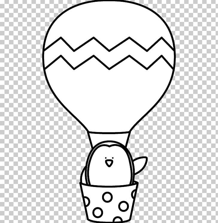 Hot Air Balloon Clipart Black And White Free - Goimages Get