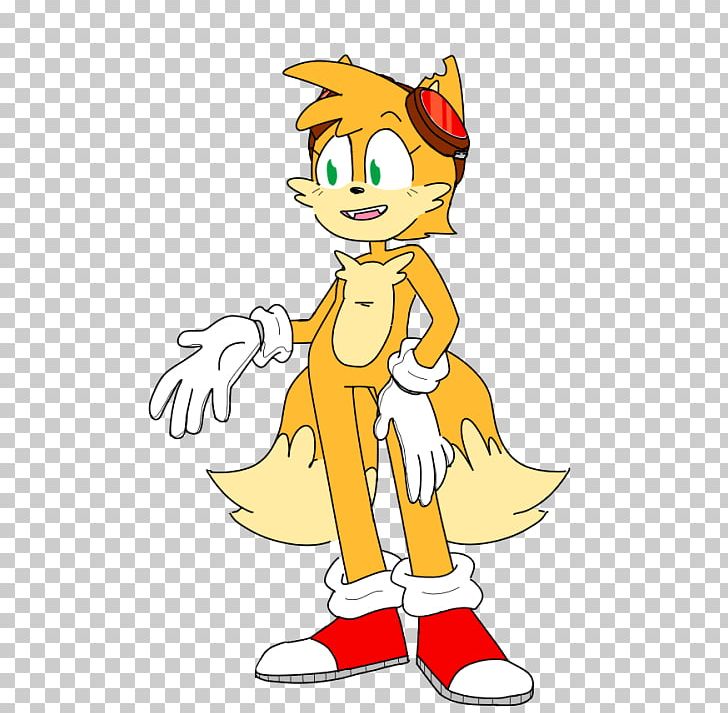 Tails Sonic The Hedgehog Fan Art PNG, Clipart, Art, Artwork, Cartoon, Character, Clothing Free PNG Download