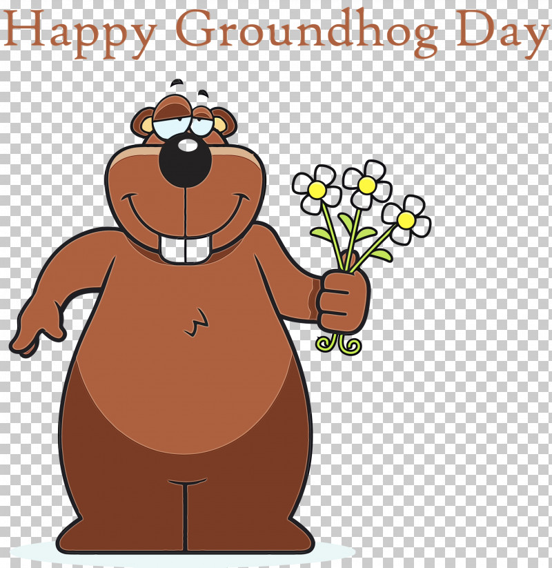 Groundhog Day PNG, Clipart, Adaptation, Brown Bear, Cartoon, Groundhog, Groundhog Day Free PNG Download