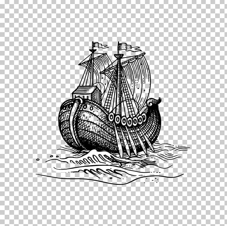 Photography Caravel Monochrome PNG, Clipart, Black And White, Brand, Caravel, Cargo Ship, Cartoon Pirate Ship Free PNG Download